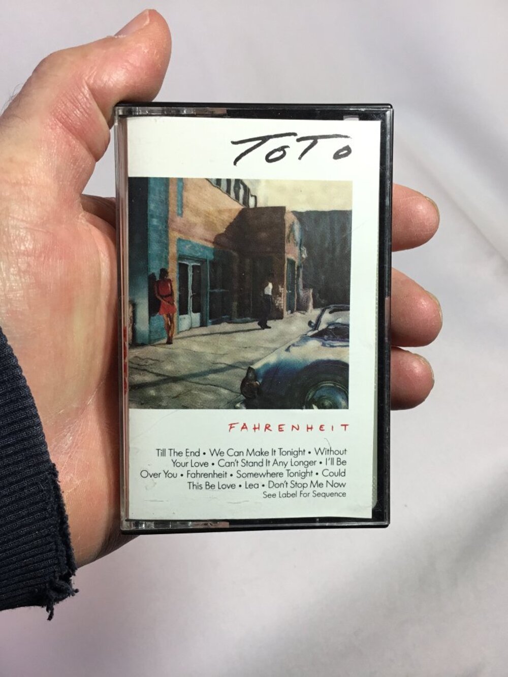 Toto: Fahrenheit (Cassette Tape 1986) Classic Rock CBS Records FCT 40273